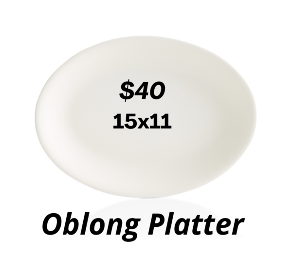 oblong platter